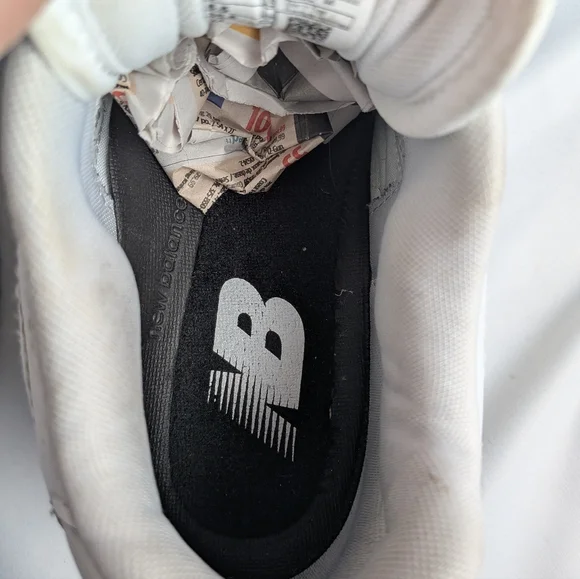 New Balance 550 White and silver BB550 sneakers Women Size 6 90' Style - Picture 13 of 13